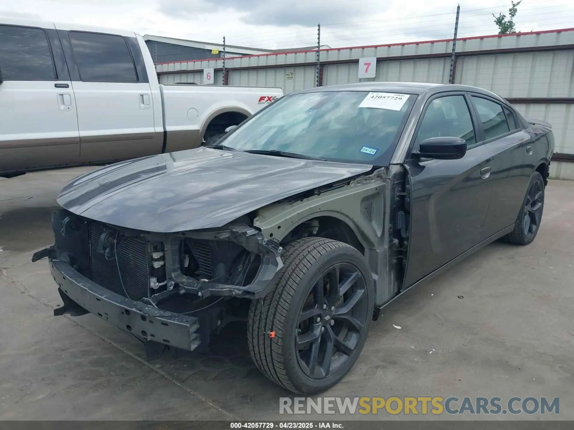2 Фотография поврежденного автомобиля 2C3CDXBG6NH126424 DODGE CHARGER 2022