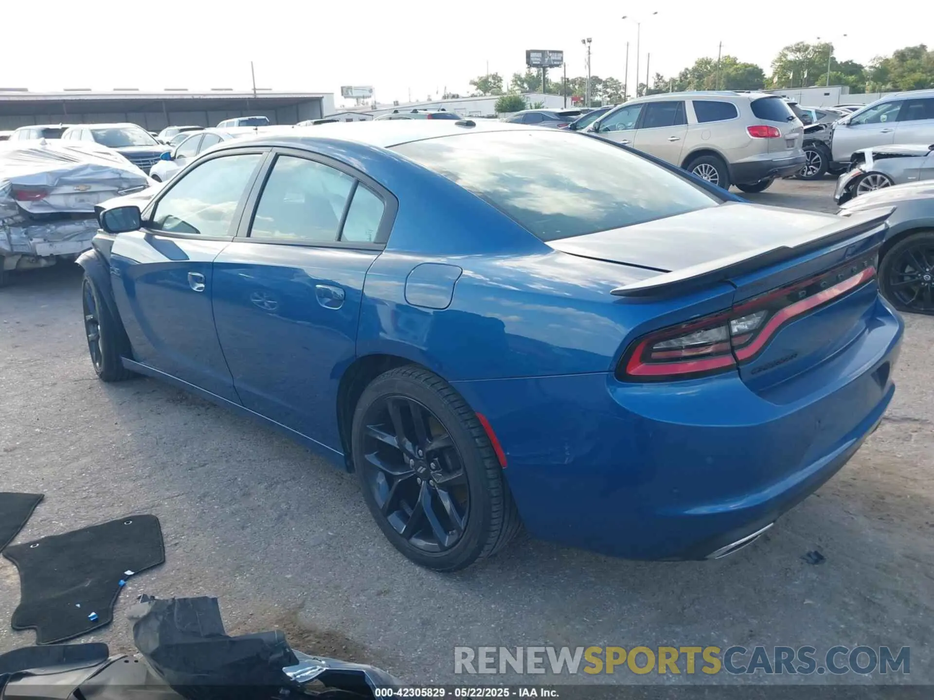3 Photograph of a damaged car 2C3CDXBG6NH145913 DODGE CHARGER 2022
