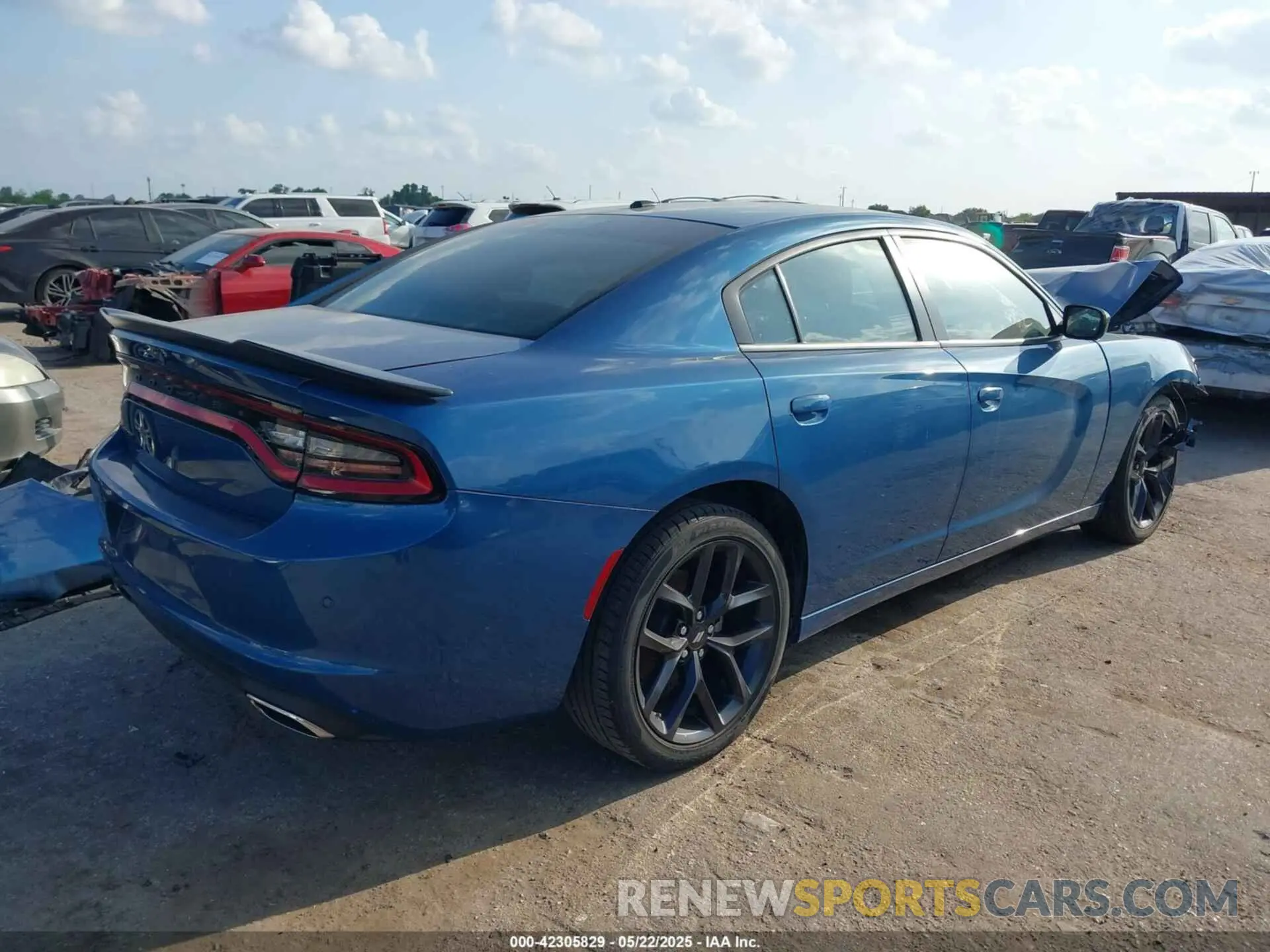 4 Photograph of a damaged car 2C3CDXBG6NH145913 DODGE CHARGER 2022