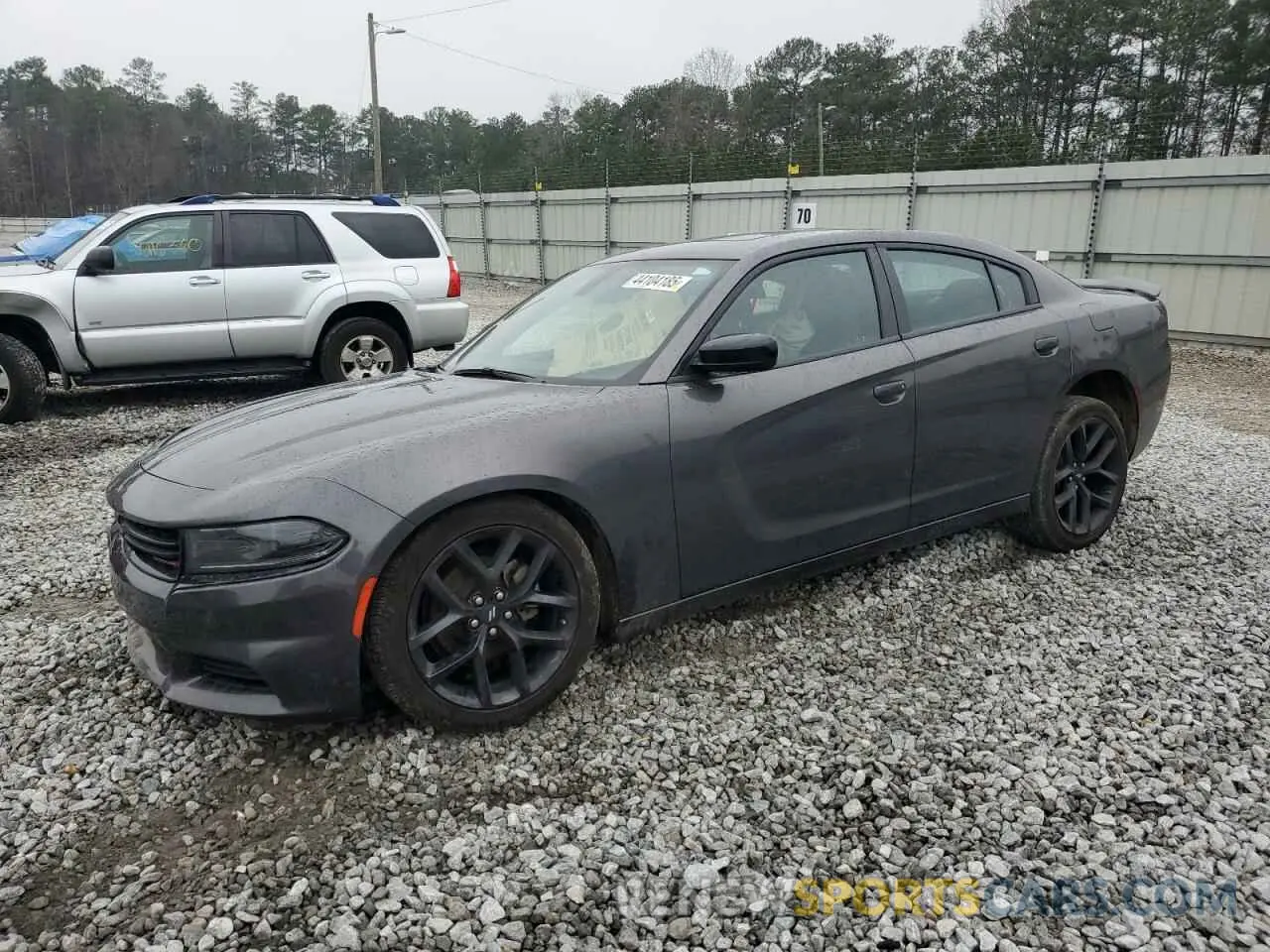 1 Photograph of a damaged car 2C3CDXBG7NH103718 DODGE CHARGER 2022
