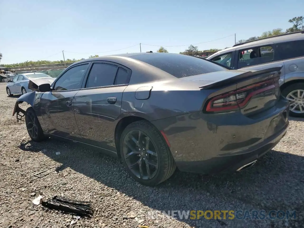 2 Фотография поврежденного автомобиля 2C3CDXBG7NH141420 DODGE CHARGER 2022