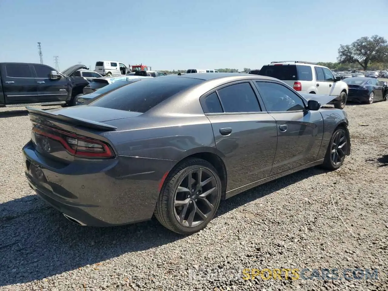 3 Фотография поврежденного автомобиля 2C3CDXBG7NH141420 DODGE CHARGER 2022