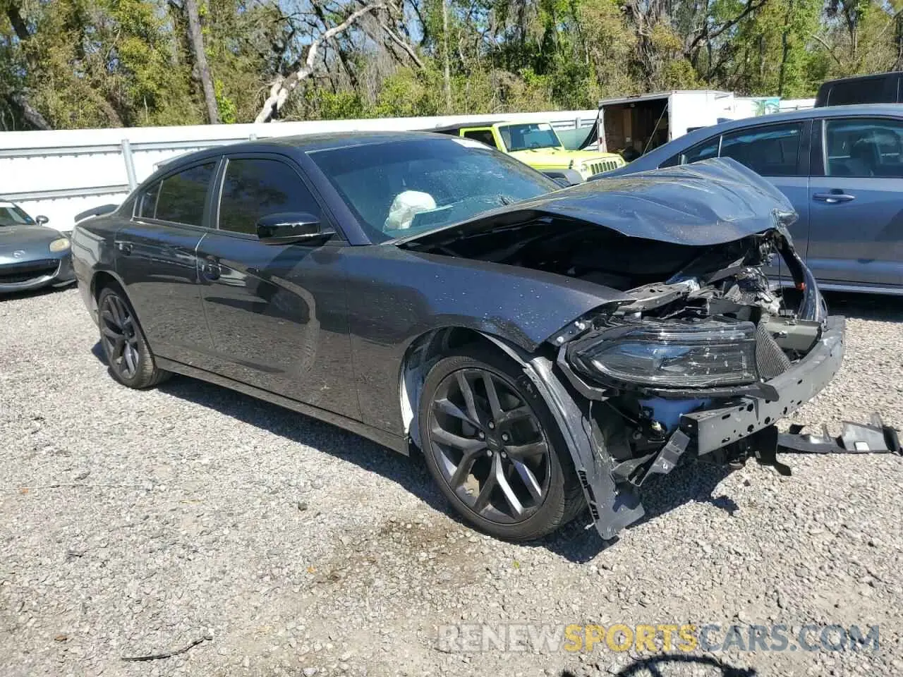 4 Фотография поврежденного автомобиля 2C3CDXBG7NH141420 DODGE CHARGER 2022