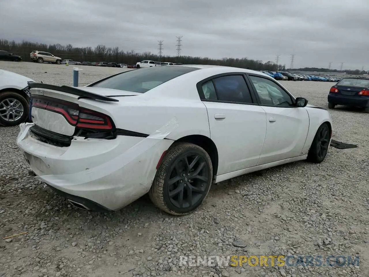 3 Фотография поврежденного автомобиля 2C3CDXBG7NH202121 DODGE CHARGER 2022