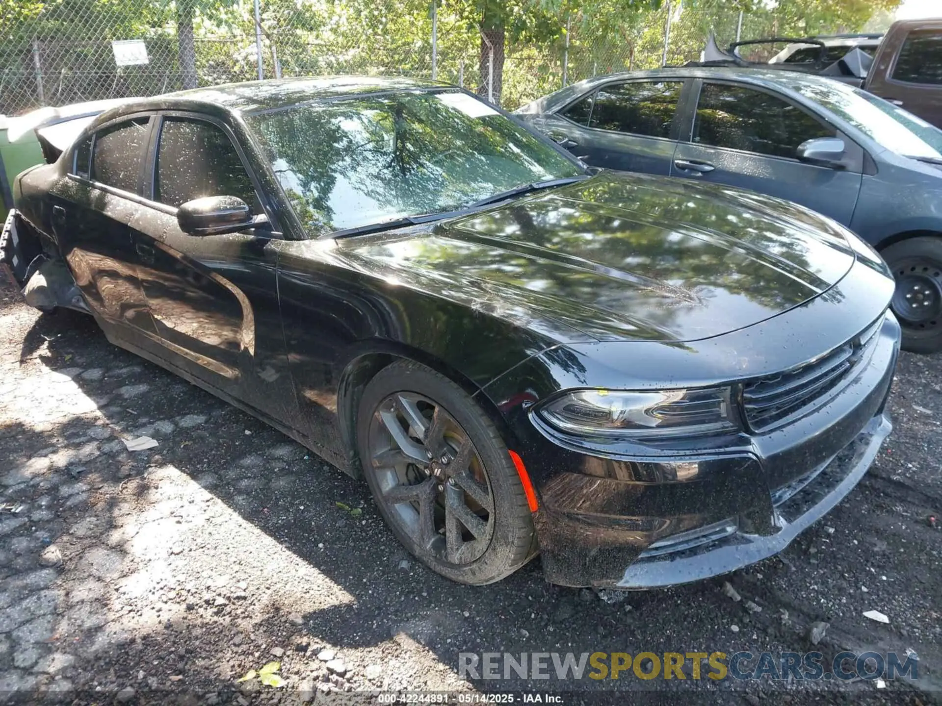 1 Photograph of a damaged car 2C3CDXBG7NH208548 DODGE CHARGER 2022