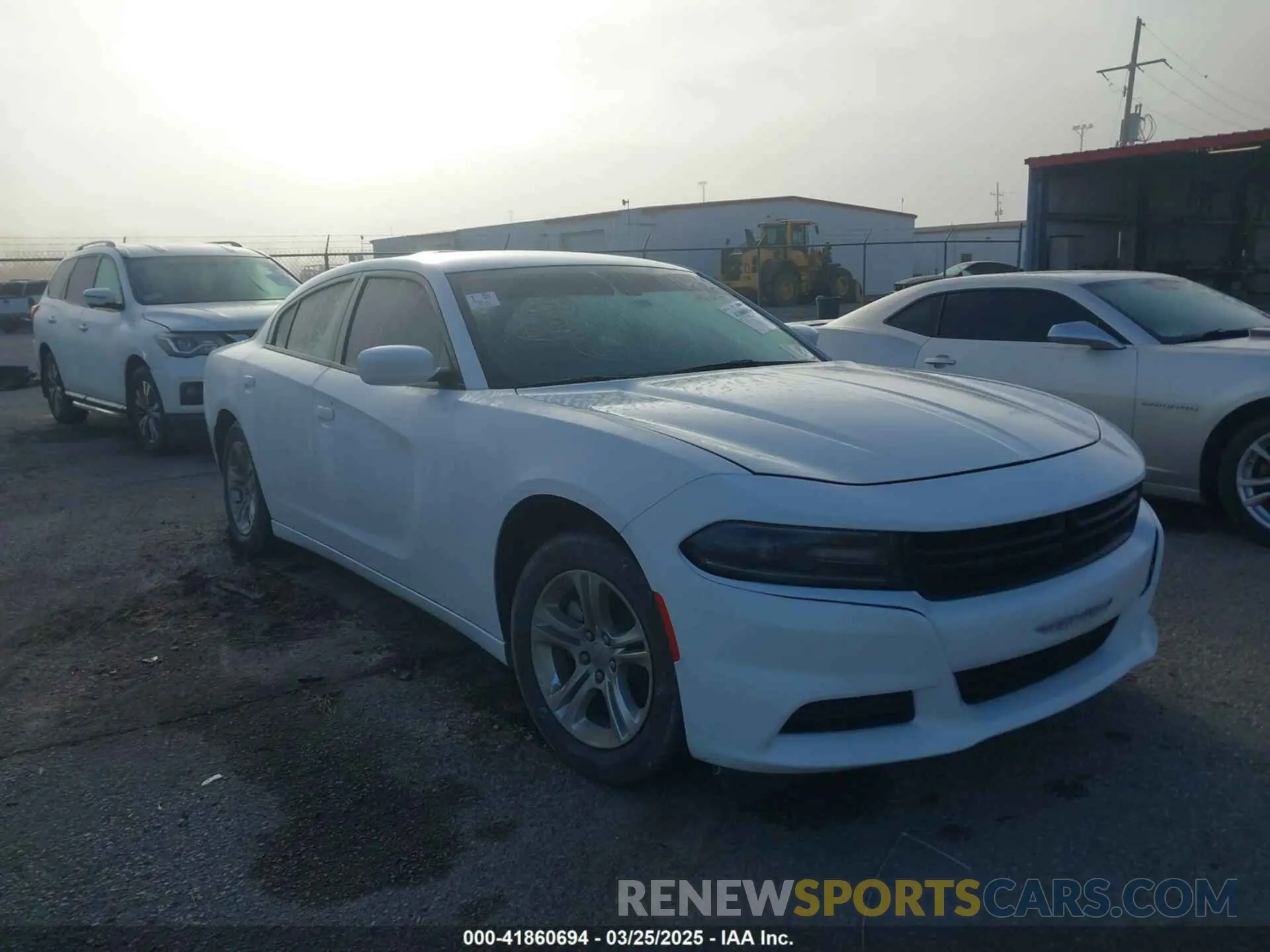 1 Photograph of a damaged car 2C3CDXBG7NH216147 DODGE CHARGER 2022