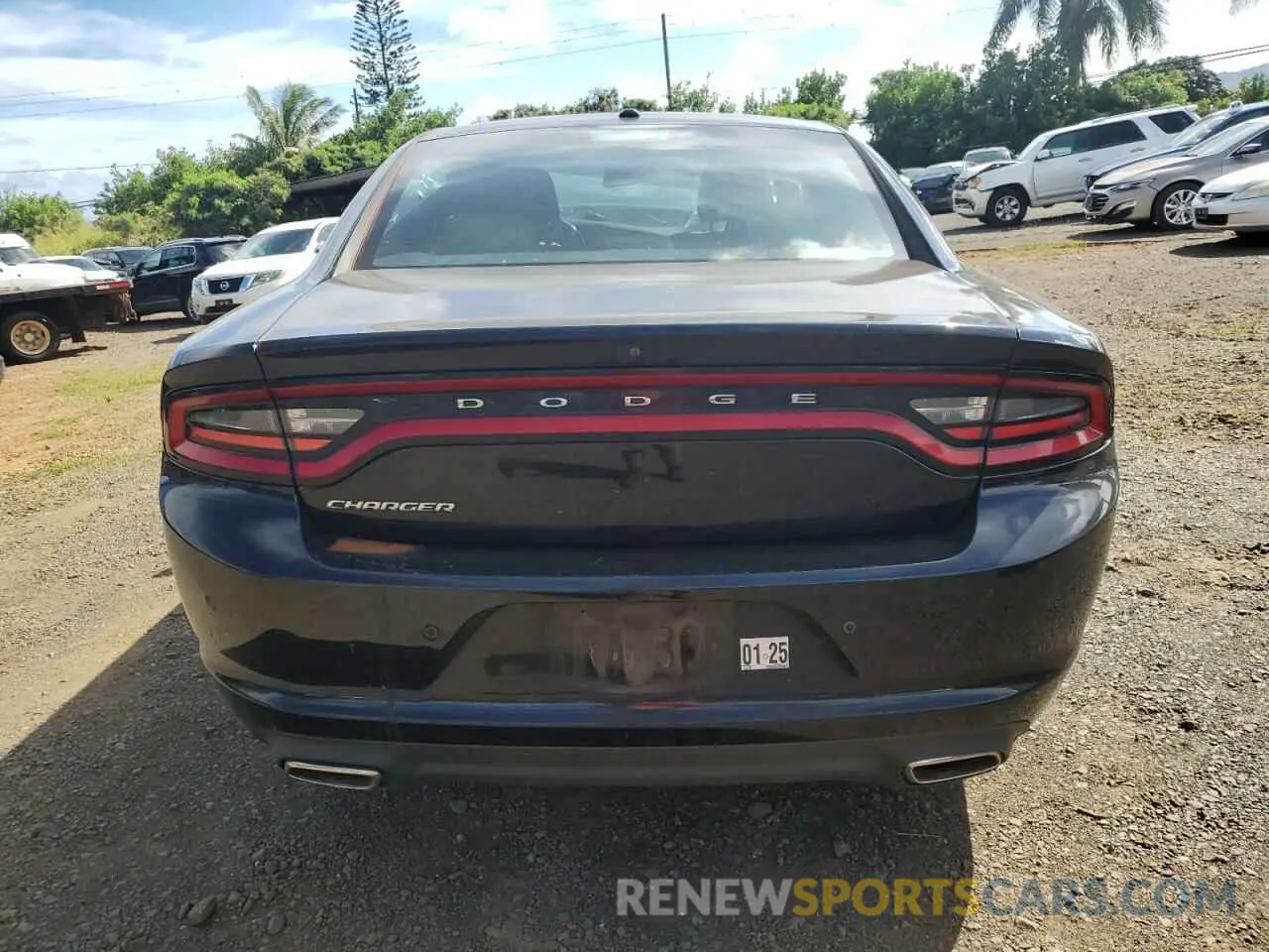 6 Photograph of a damaged car 2C3CDXBG7NH250248 DODGE CHARGER 2022