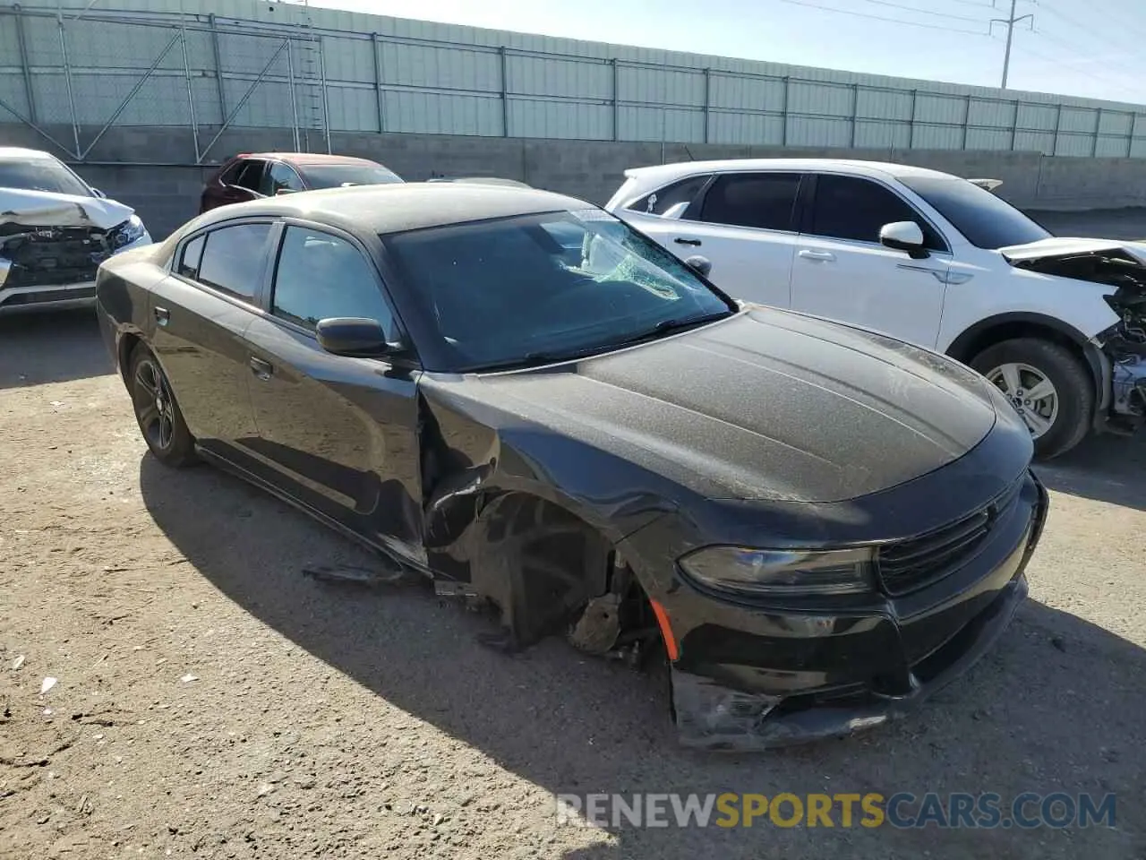 4 Photograph of a damaged car 2C3CDXBG7NH251500 DODGE CHARGER 2022