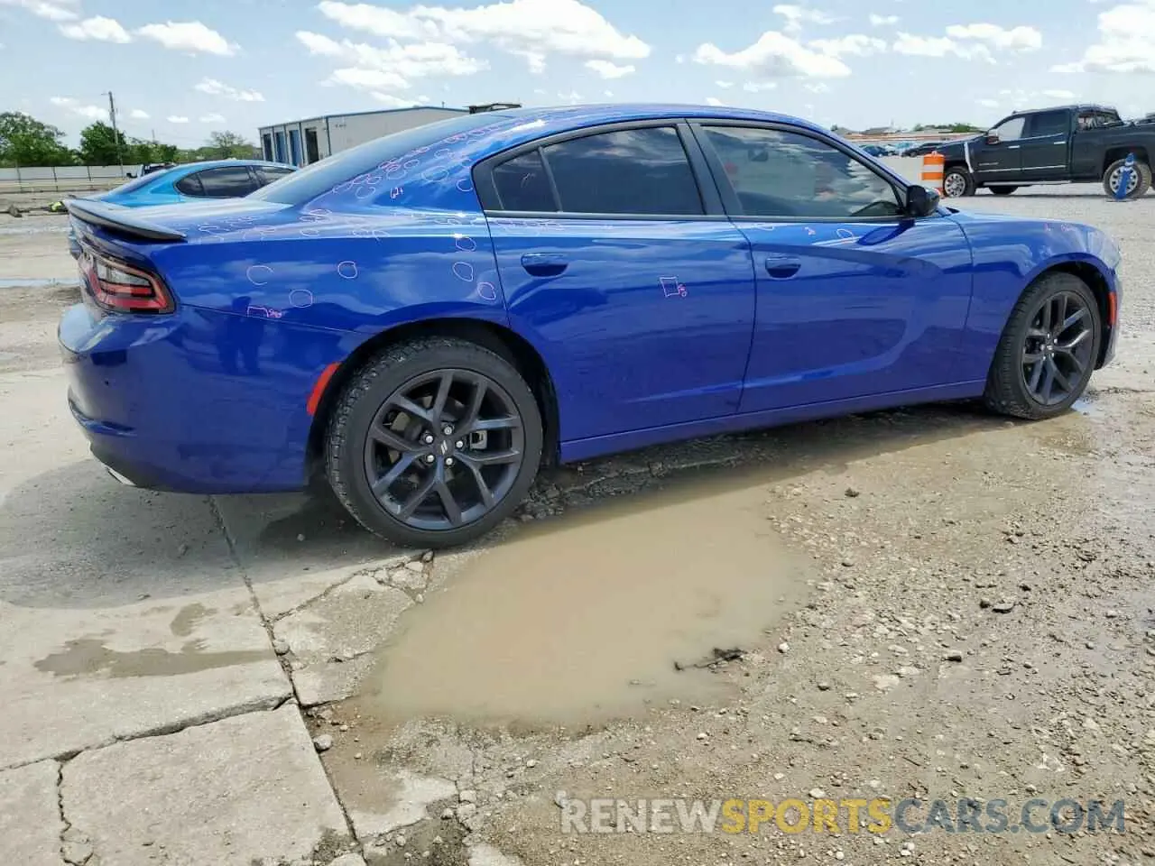 3 Фотография поврежденного автомобиля 2C3CDXBG8NH208963 DODGE CHARGER 2022