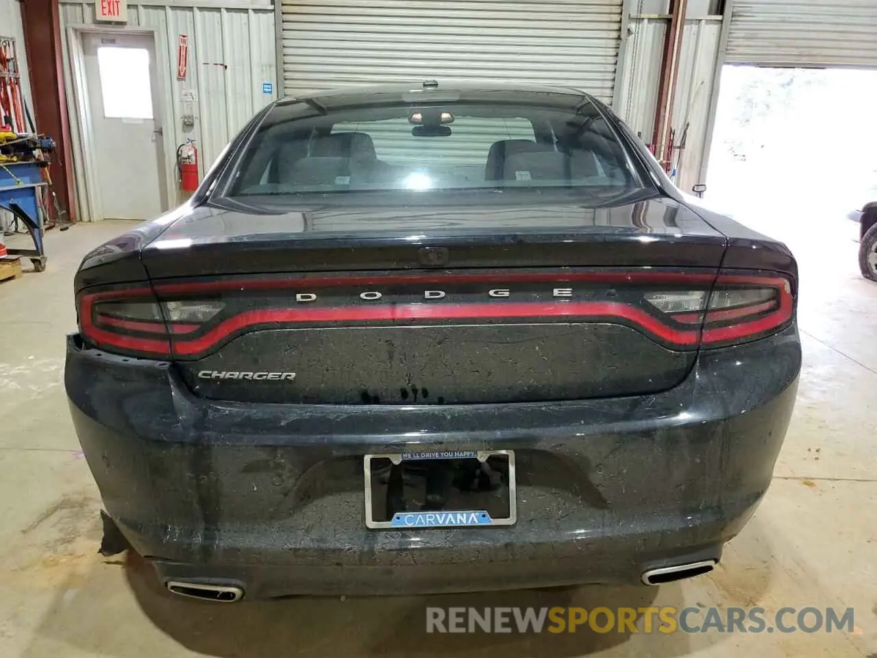 6 Photograph of a damaged car 2C3CDXBG8NH212544 DODGE CHARGER 2022