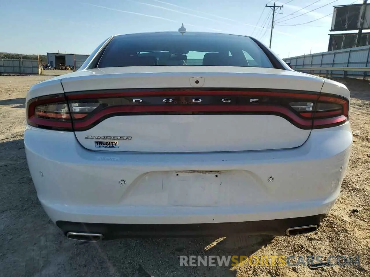6 Фотография поврежденного автомобиля 2C3CDXBG8NH243728 DODGE CHARGER 2022