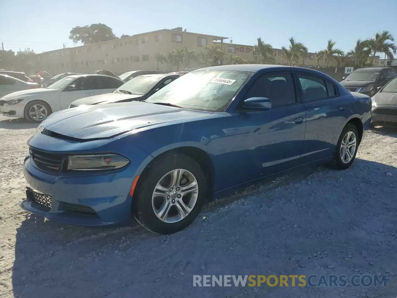 1 Фотография поврежденного автомобиля 2C3CDXBG8NH255863 DODGE CHARGER 2022