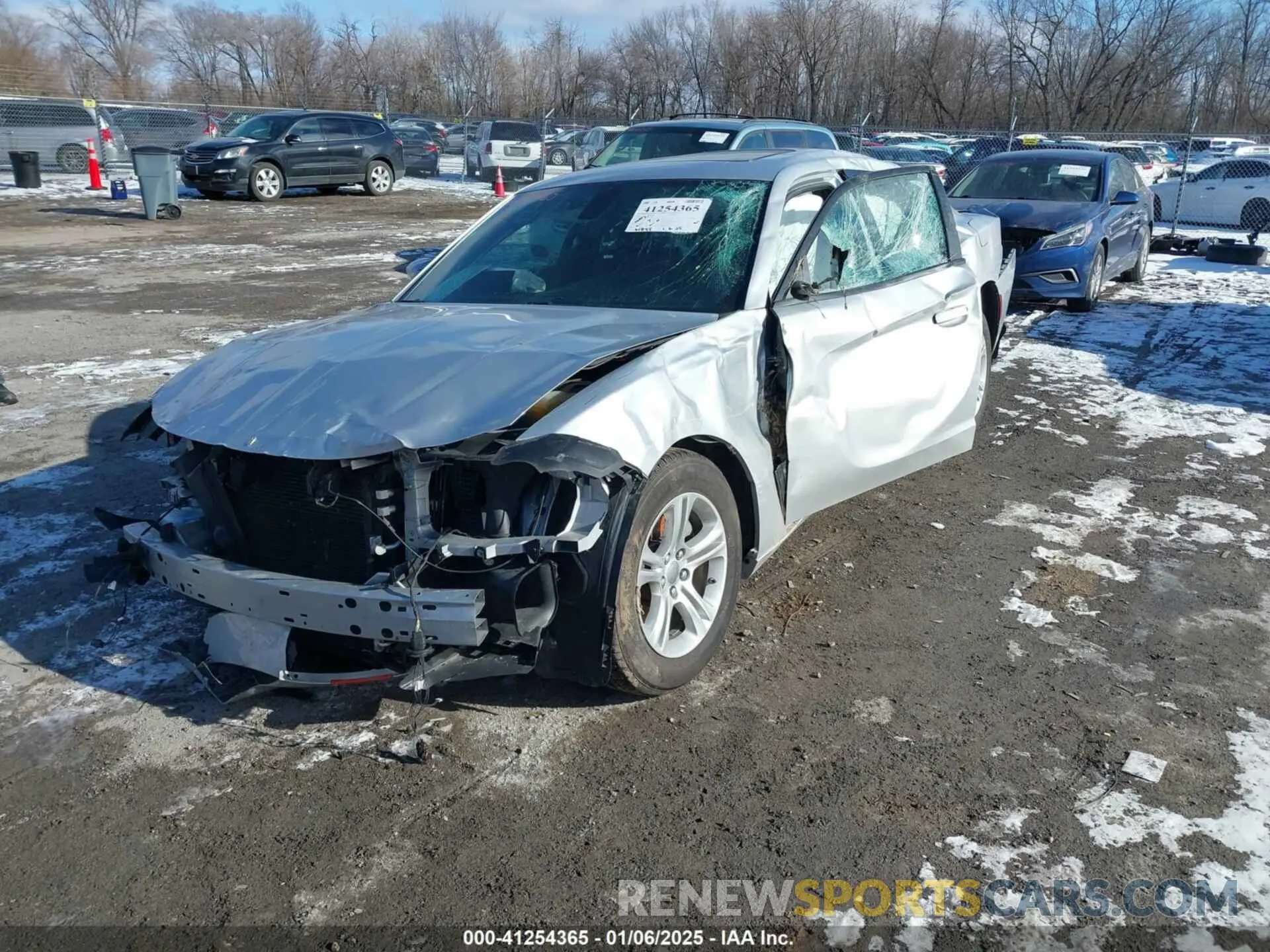 2 Фотография поврежденного автомобиля 2C3CDXBG9NH118995 DODGE CHARGER 2022