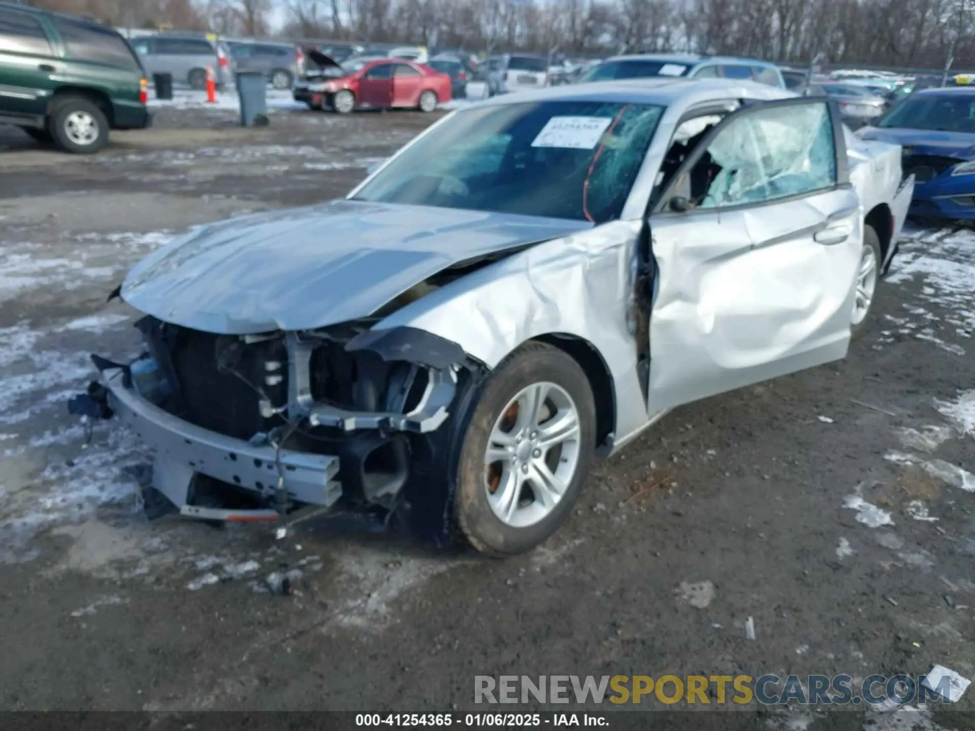 6 Фотография поврежденного автомобиля 2C3CDXBG9NH118995 DODGE CHARGER 2022