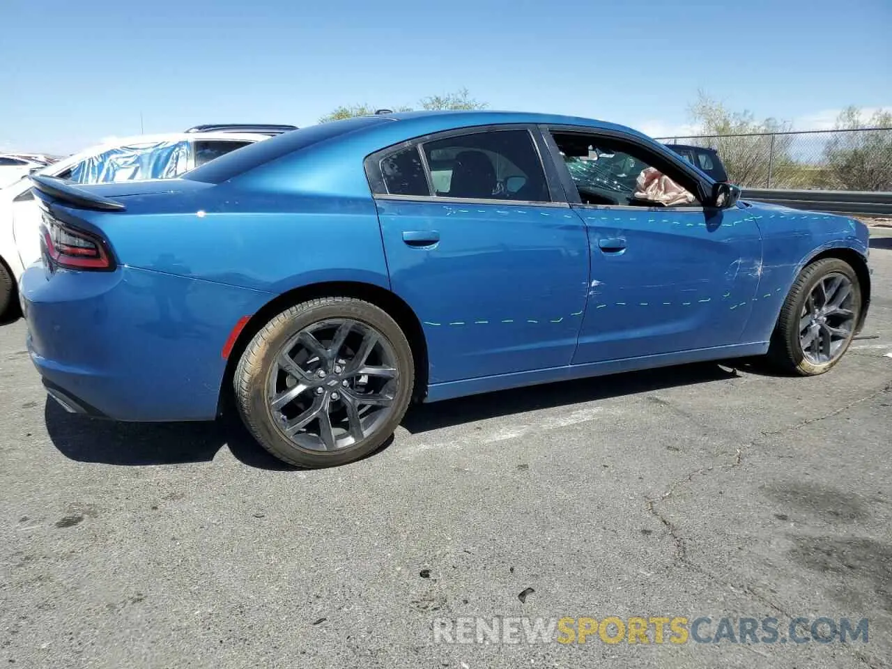 3 Photograph of a damaged car 2C3CDXBG9NH138874 DODGE CHARGER 2022