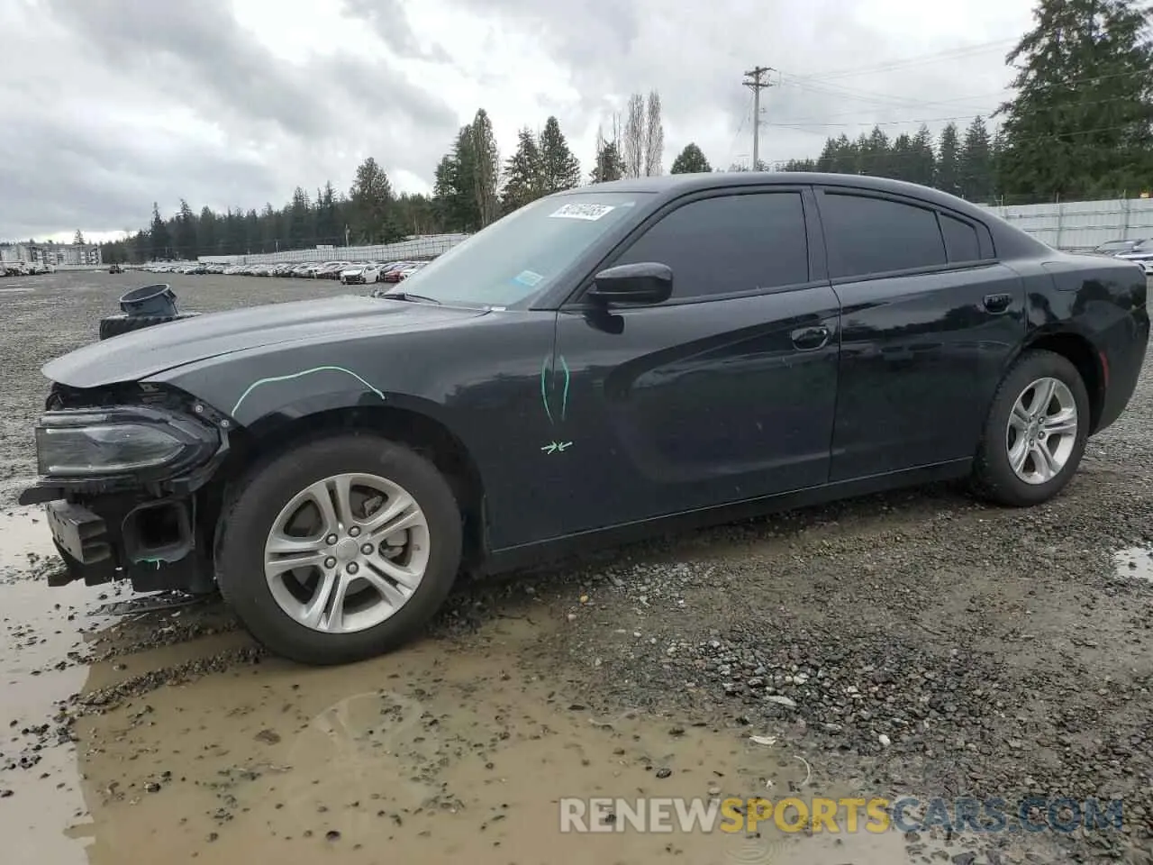 1 Фотография поврежденного автомобиля 2C3CDXBG9NH165637 DODGE CHARGER 2022