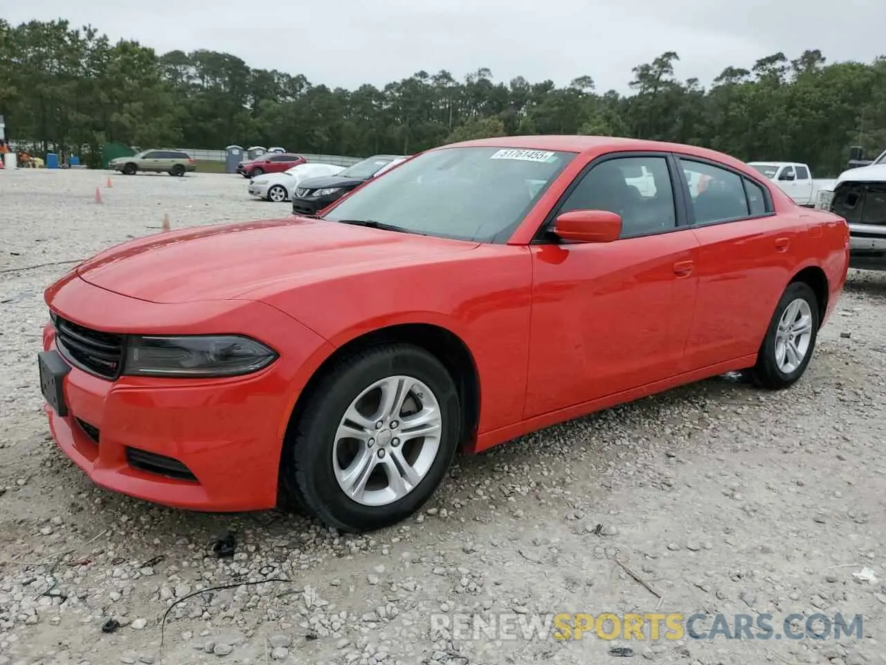 1 Photograph of a damaged car 2C3CDXBG9NH200886 DODGE CHARGER 2022