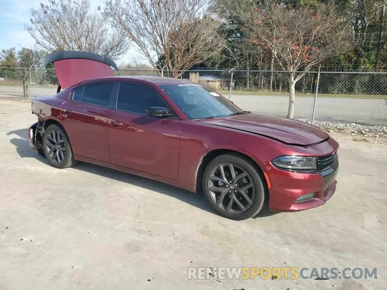 4 Photograph of a damaged car 2C3CDXBG9NH205991 DODGE CHARGER 2022