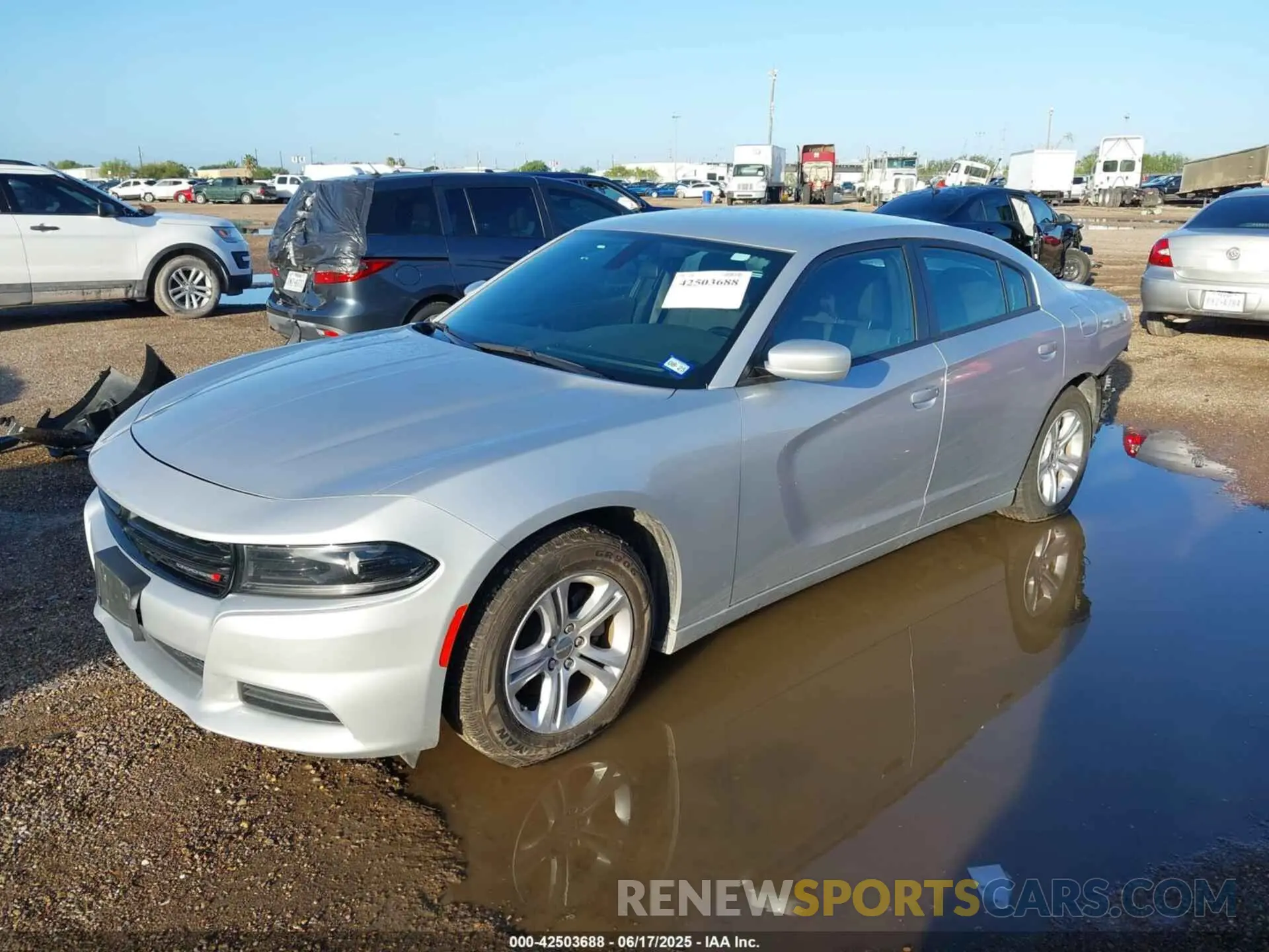 2 Фотография поврежденного автомобиля 2C3CDXBG9NH250526 DODGE CHARGER 2022