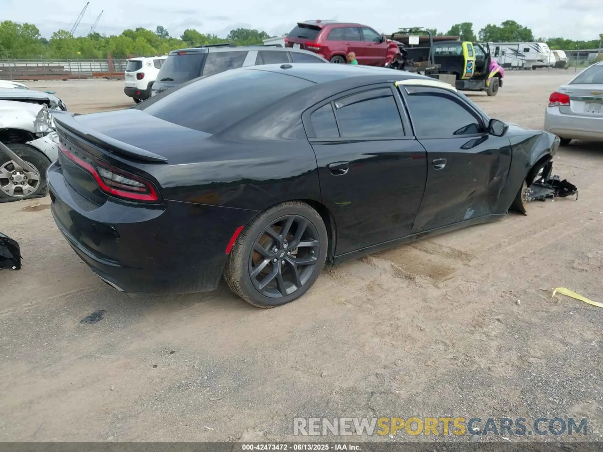 4 Фотография поврежденного автомобиля 2C3CDXBGXNH153531 DODGE CHARGER 2022