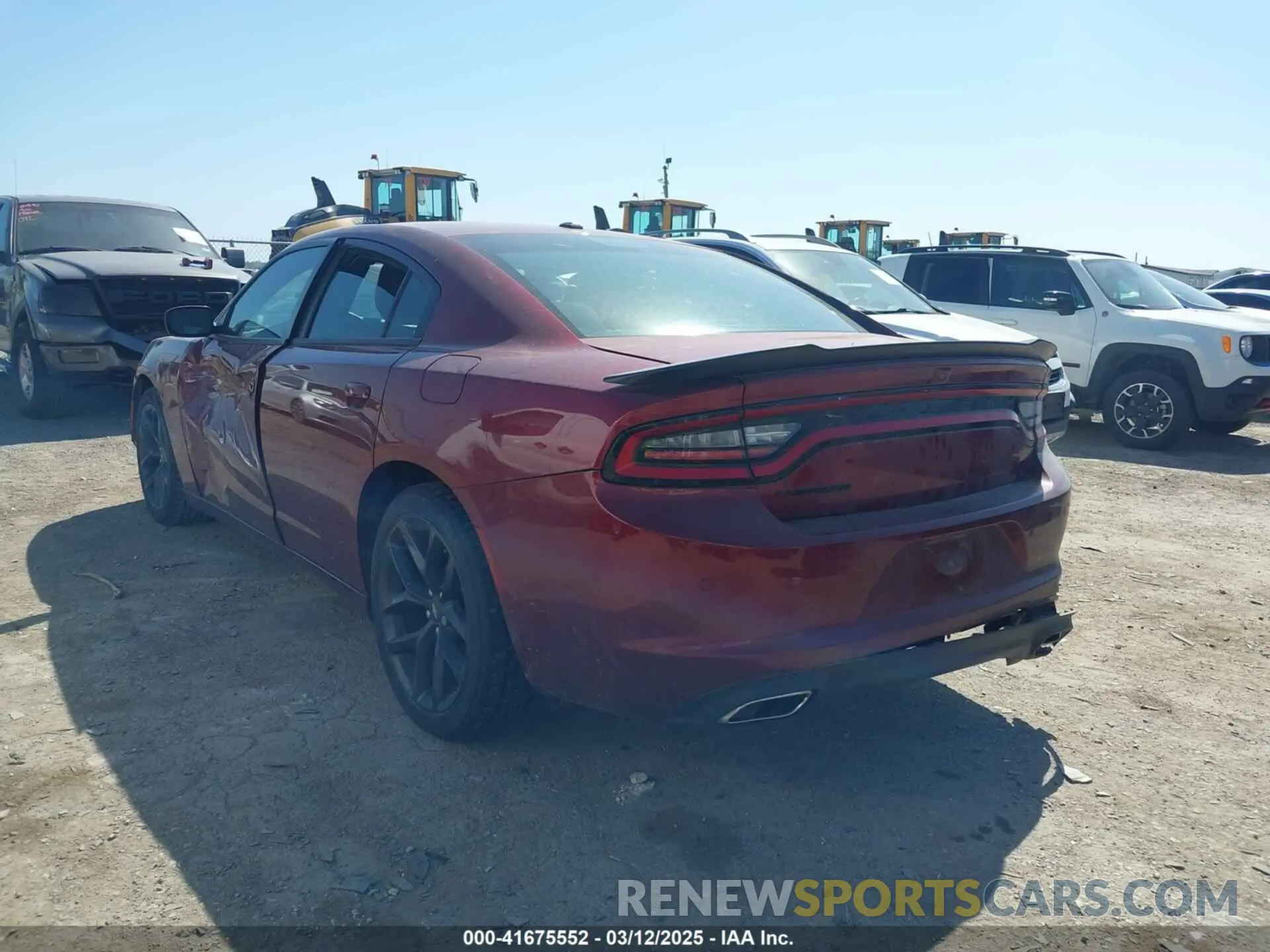 3 Фотография поврежденного автомобиля 2C3CDXBGXNH203229 DODGE CHARGER 2022