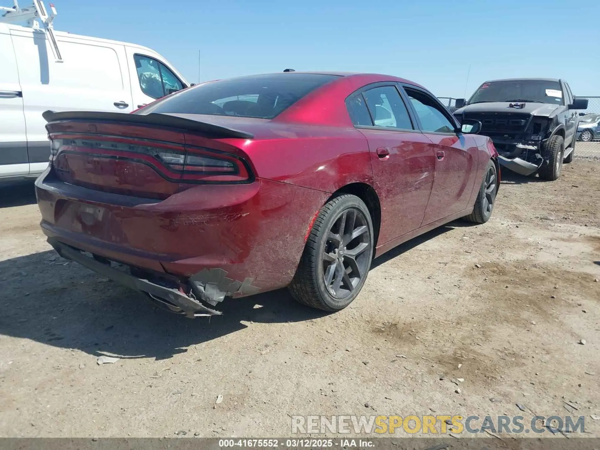4 Фотография поврежденного автомобиля 2C3CDXBGXNH203229 DODGE CHARGER 2022