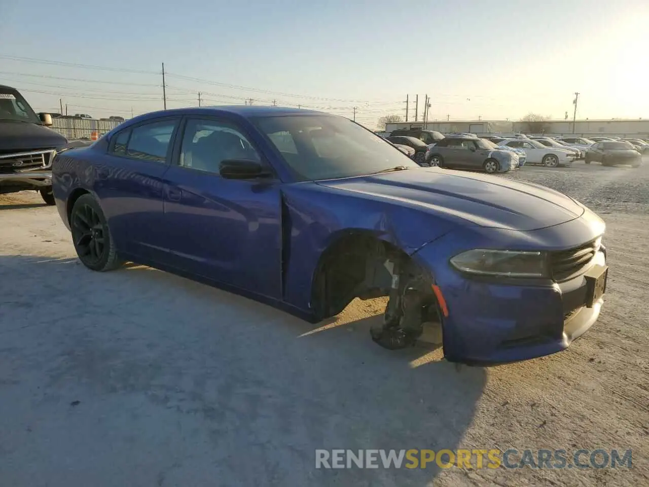 4 Photograph of a damaged car 2C3CDXBGXNH205983 DODGE CHARGER 2022