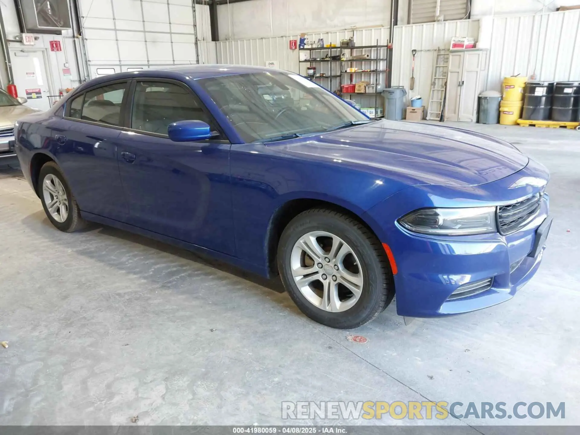 1 Photograph of a damaged car 2C3CDXBGXNH231158 DODGE CHARGER 2022
