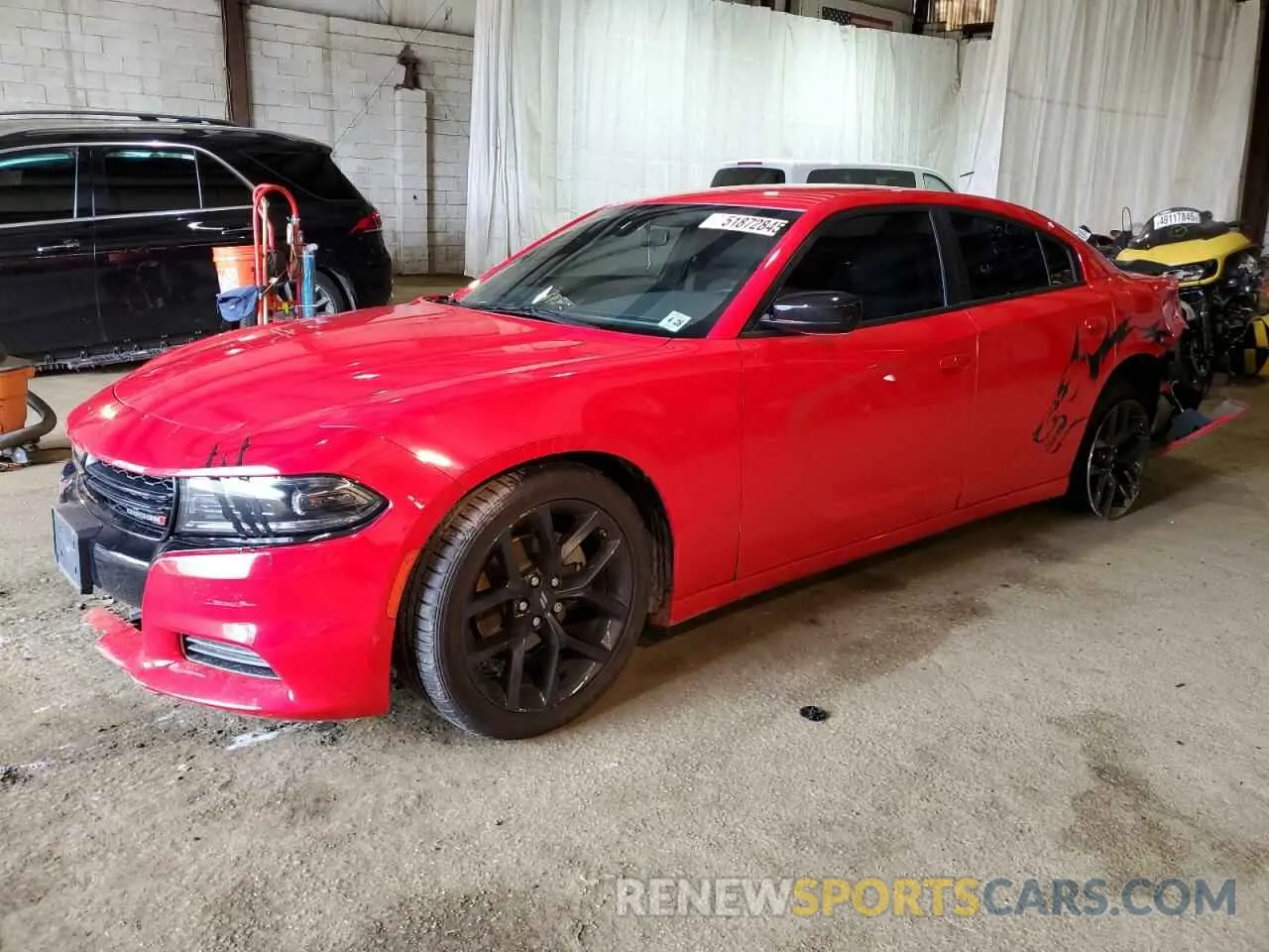 1 Фотография поврежденного автомобиля 2C3CDXBGXNH262068 DODGE CHARGER 2022