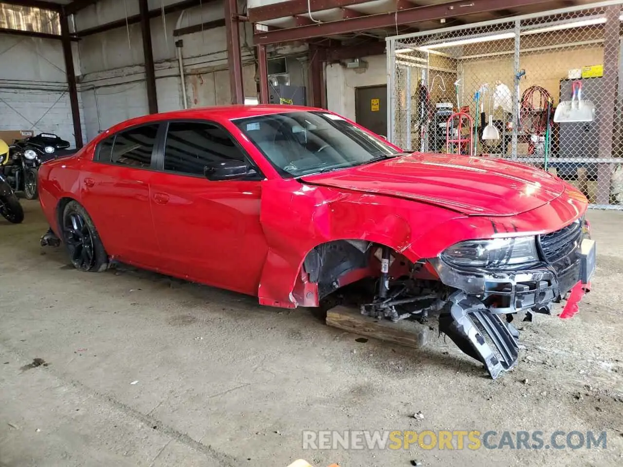 4 Фотография поврежденного автомобиля 2C3CDXBGXNH262068 DODGE CHARGER 2022