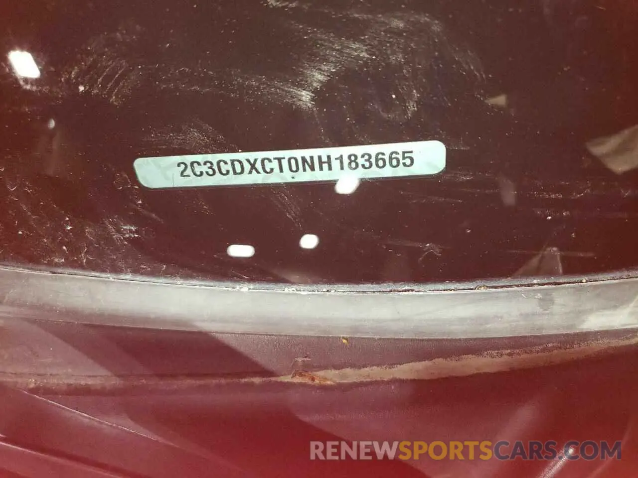 12 Photograph of a damaged car 2C3CDXCT0NH183665 DODGE CHARGER 2022