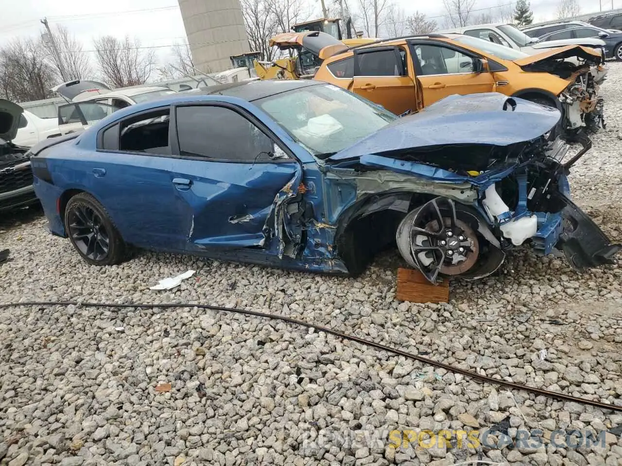 4 Фотография поврежденного автомобиля 2C3CDXCT0NH203316 DODGE CHARGER 2022