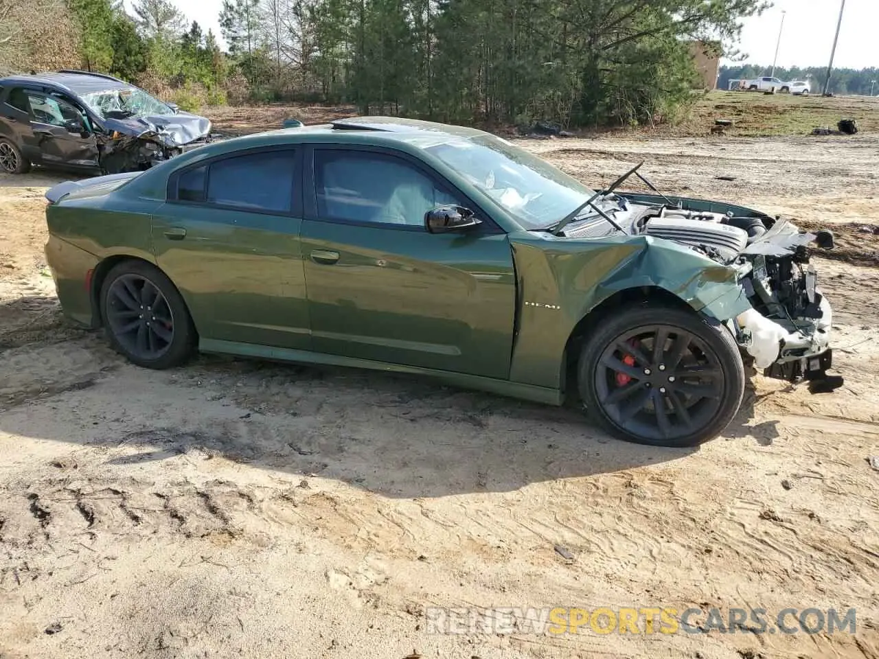 4 Photograph of a damaged car 2C3CDXCT0NH210279 DODGE CHARGER 2022