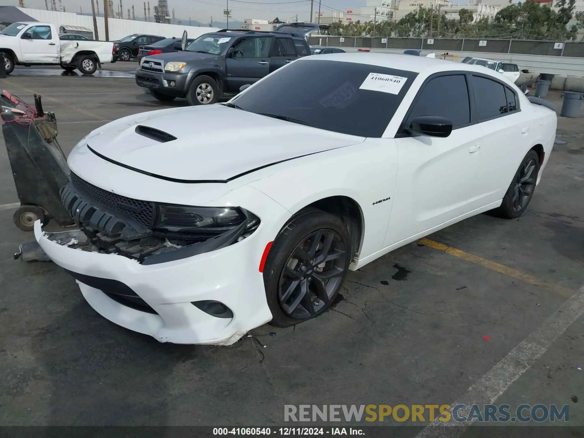 2 Photograph of a damaged car 2C3CDXCT0NH248546 DODGE CHARGER 2022