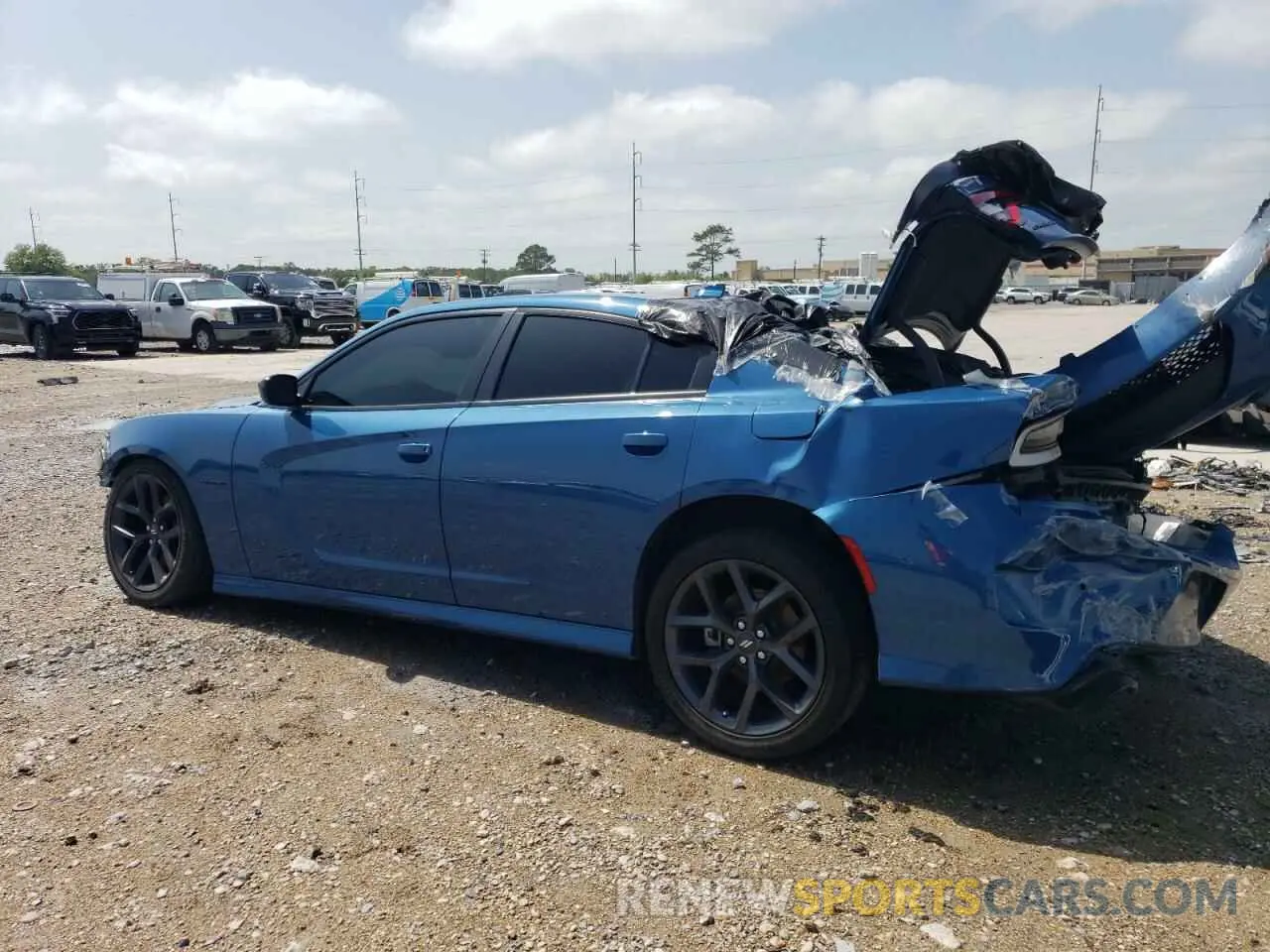 2 Фотография поврежденного автомобиля 2C3CDXCT1NH235868 DODGE CHARGER 2022