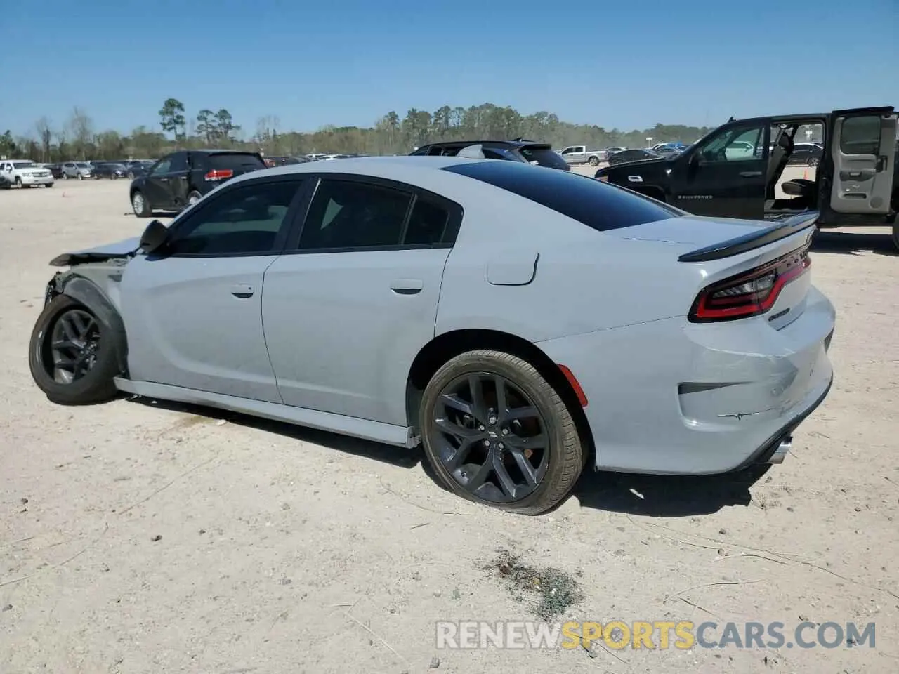 2 Photograph of a damaged car 2C3CDXCT3NH111018 DODGE CHARGER 2022
