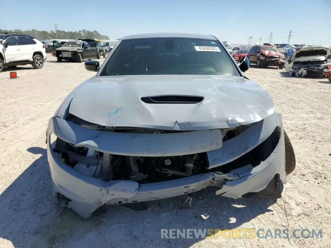 5 Photograph of a damaged car 2C3CDXCT3NH111018 DODGE CHARGER 2022
