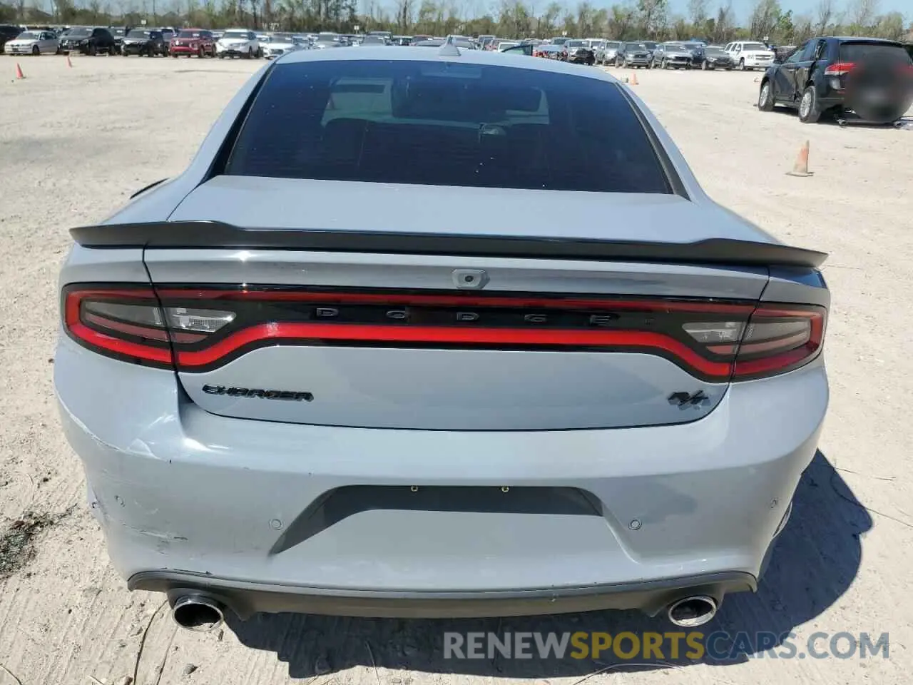6 Photograph of a damaged car 2C3CDXCT3NH111018 DODGE CHARGER 2022