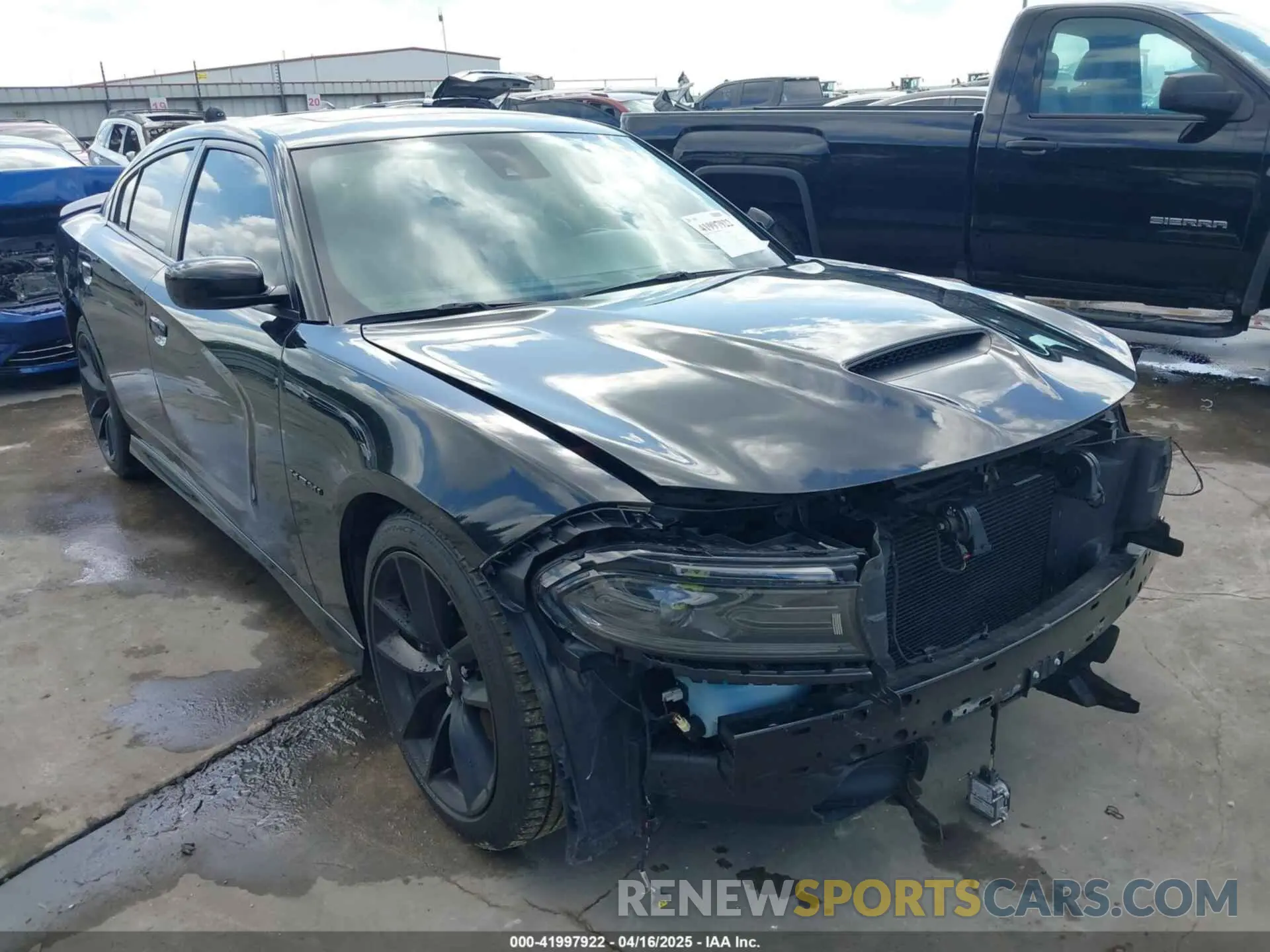 1 Photograph of a damaged car 2C3CDXCT3NH240215 DODGE CHARGER 2022