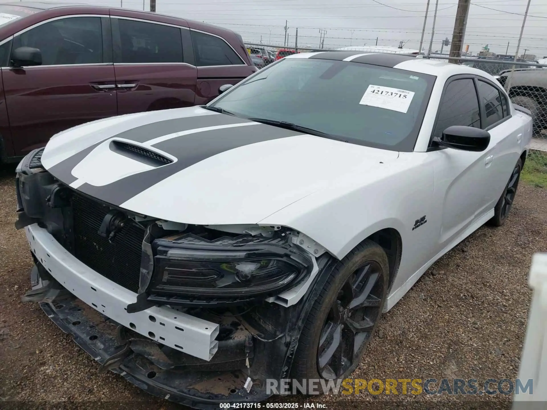 2 Фотография поврежденного автомобиля 2C3CDXCT3NH246077 DODGE CHARGER 2022