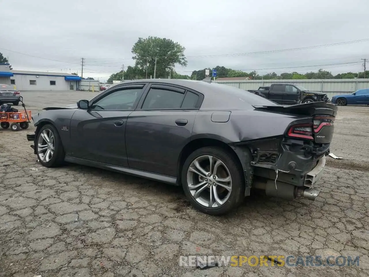 2 Photograph of a damaged car 2C3CDXCT3NH258827 DODGE CHARGER 2022