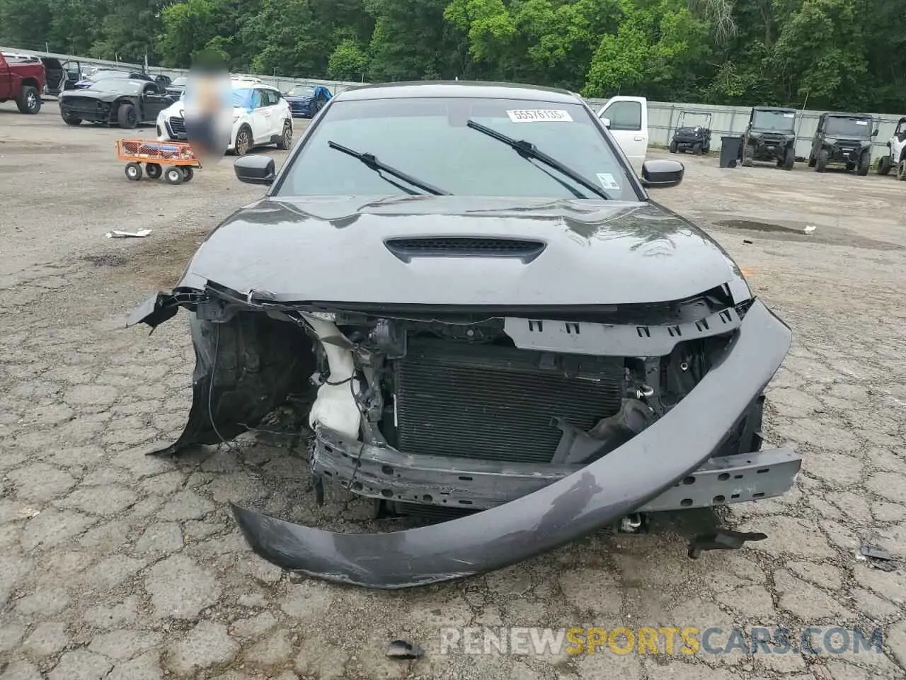 5 Photograph of a damaged car 2C3CDXCT3NH258827 DODGE CHARGER 2022