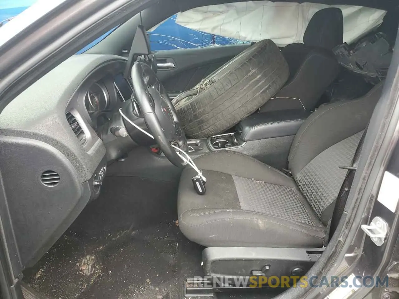 7 Photograph of a damaged car 2C3CDXCT3NH258827 DODGE CHARGER 2022
