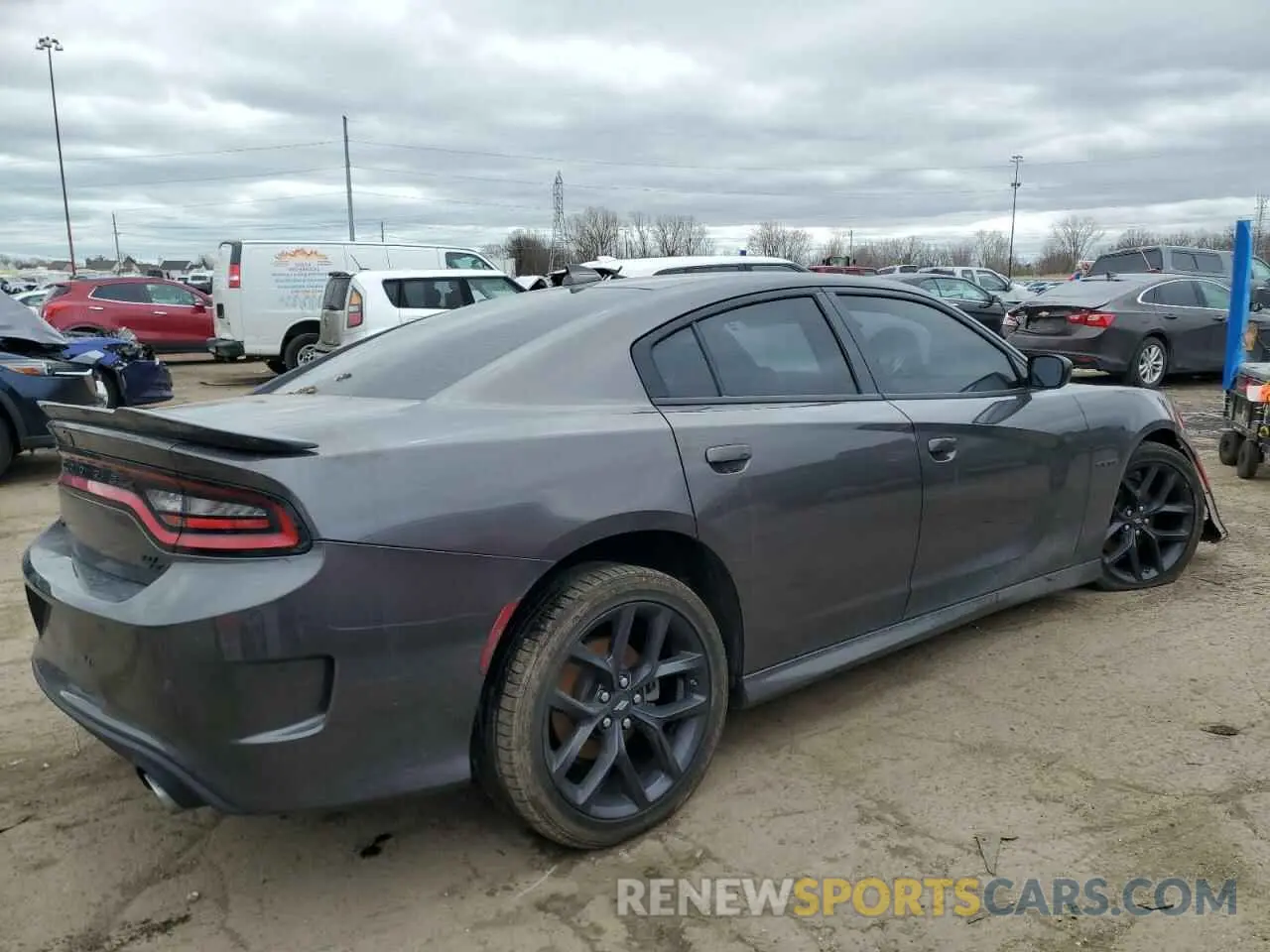 3 Photograph of a damaged car 2C3CDXCT3NH262151 DODGE CHARGER 2022