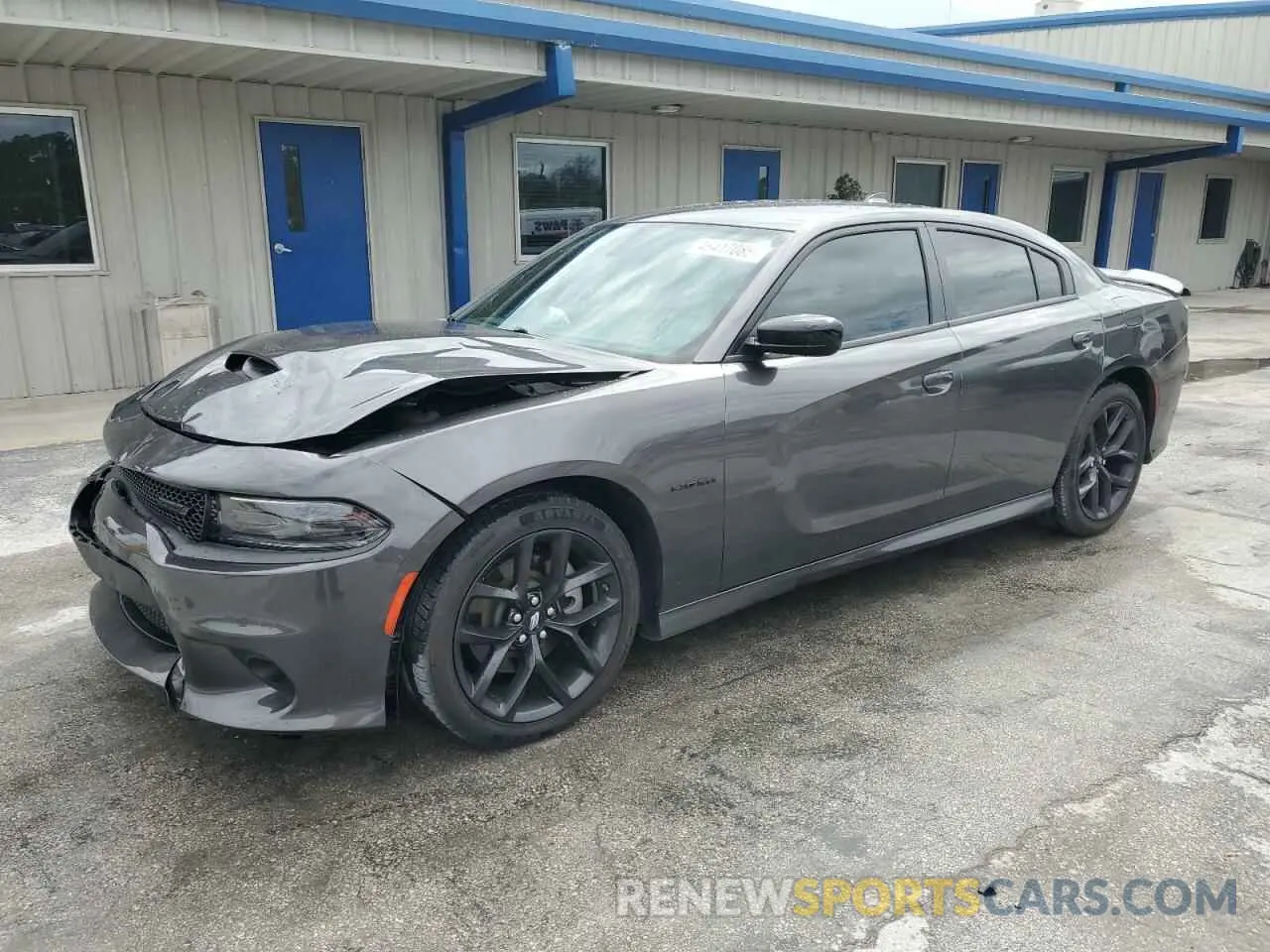 1 Photograph of a damaged car 2C3CDXCT4NH126479 DODGE CHARGER 2022
