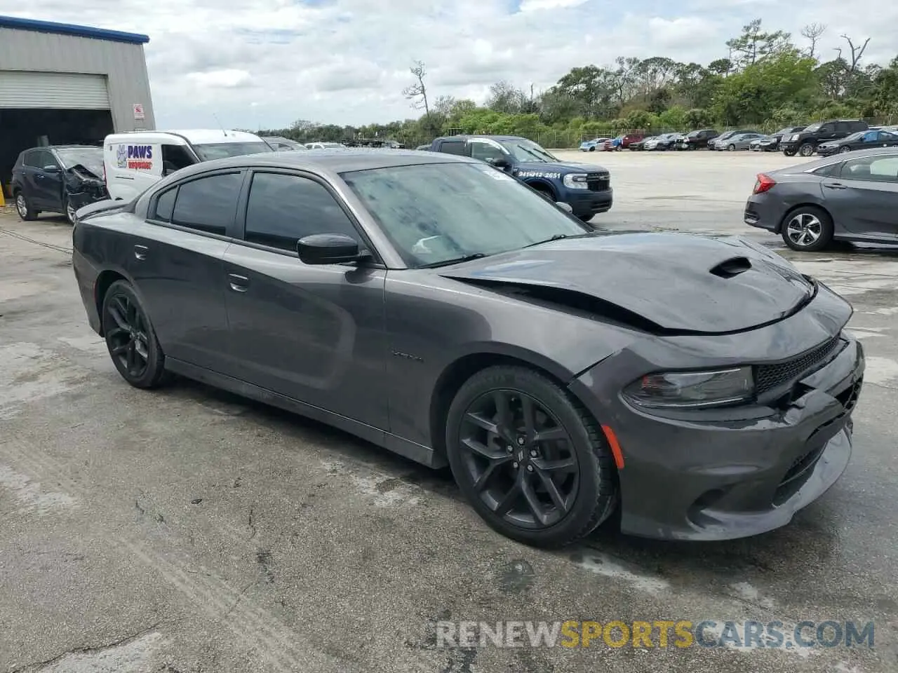 4 Photograph of a damaged car 2C3CDXCT4NH126479 DODGE CHARGER 2022
