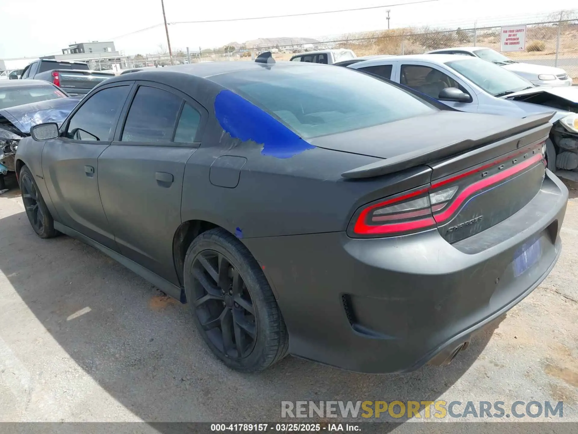 3 Photograph of a damaged car 2C3CDXCT4NH231930 DODGE CHARGER 2022