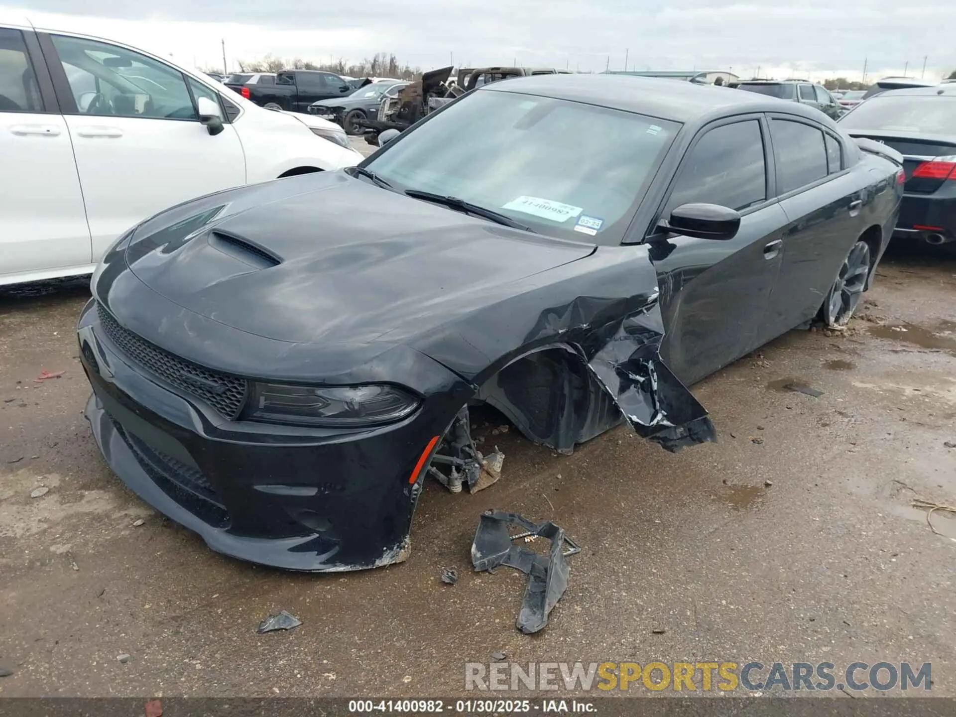 2 Фотография поврежденного автомобиля 2C3CDXCT5NH129696 DODGE CHARGER 2022