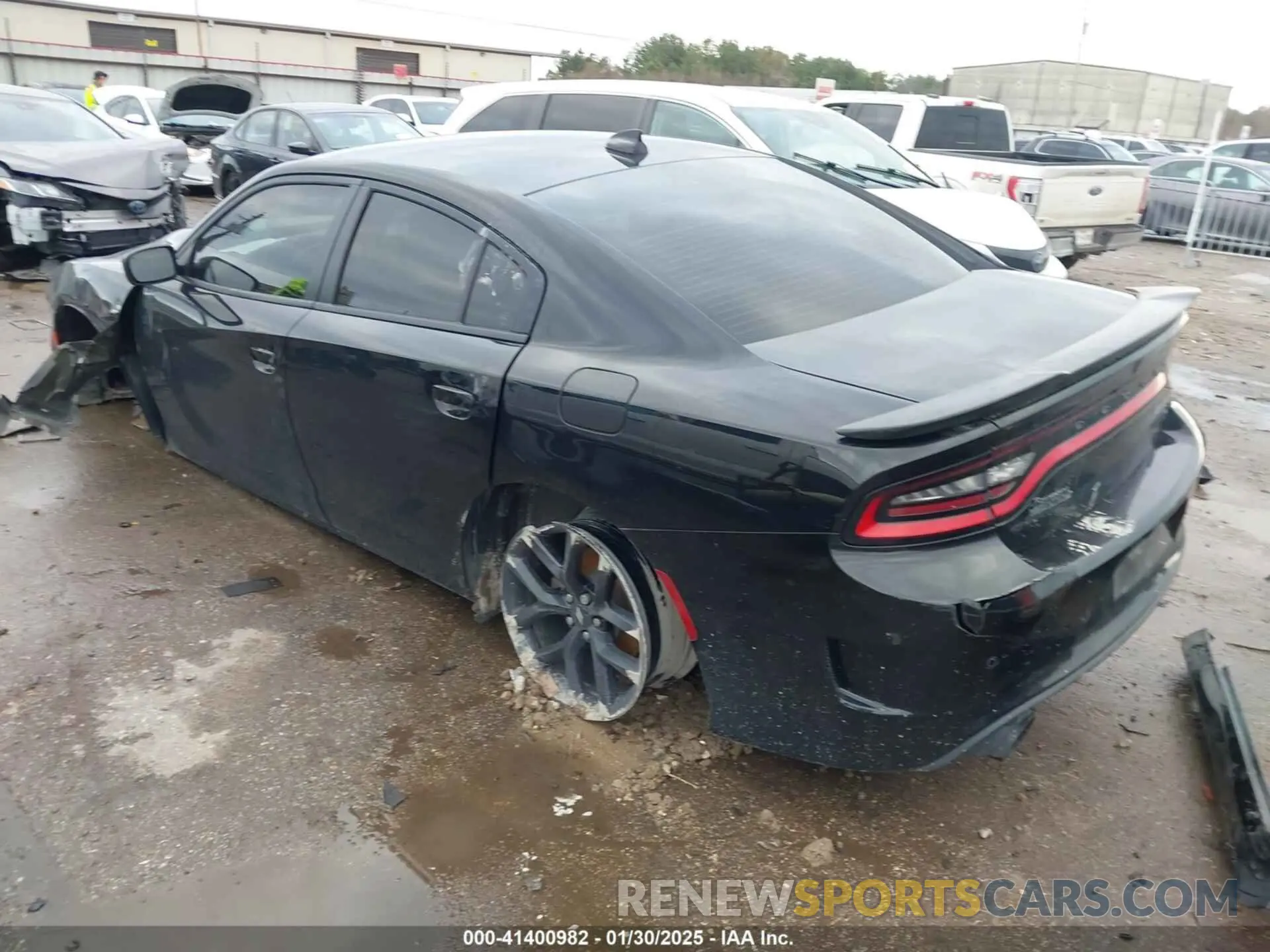 3 Фотография поврежденного автомобиля 2C3CDXCT5NH129696 DODGE CHARGER 2022