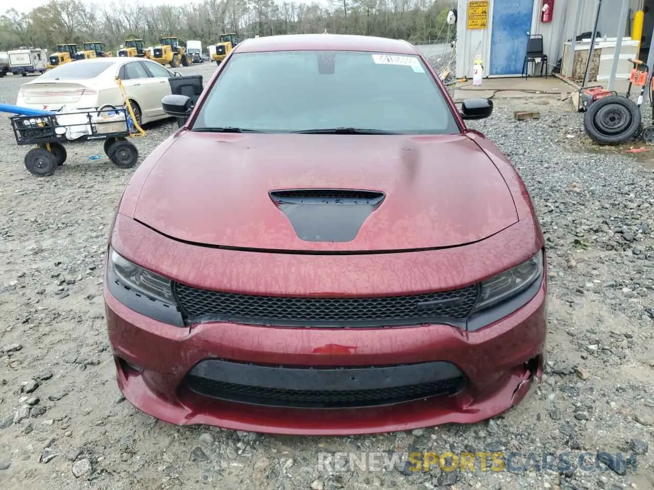 5 Фотография поврежденного автомобиля 2C3CDXCT5NH138592 DODGE CHARGER 2022